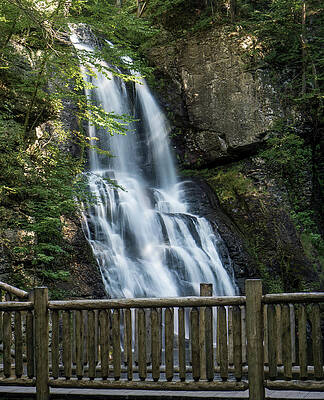 Beautiful Photograph - Bushkill Falls Viewing Deck by Jason Fink