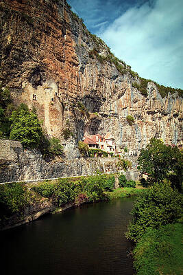 Colour Photograph - Cabrerets, Cele River by Seeables Visual Arts