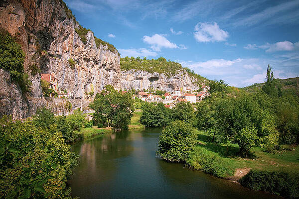 Scenic Photograph - Cabrerets by Seeables Visual Arts