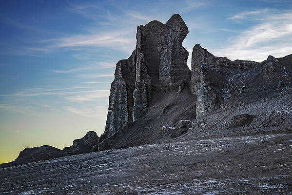 Sunset Photograph - Caineville Pinnacle Sunset, Utah by Abbie Warnock