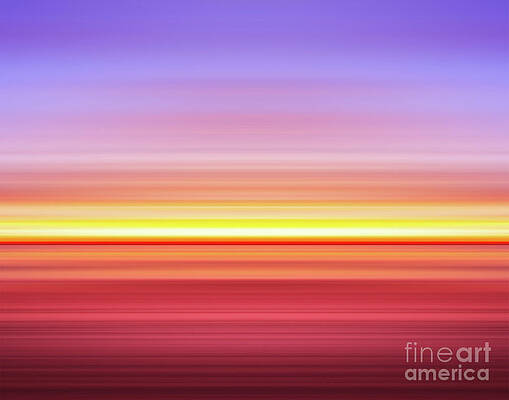 Vibrant Photograph - California Dream - Triptych Center - Part 2 Of A 3 Panel Triptych by Stefano Senise