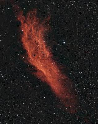 Nebula Photograph - California Nebula by Brian Weber