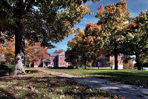 Wall Art featuring the photograph Campus Grounds by American Landscapes