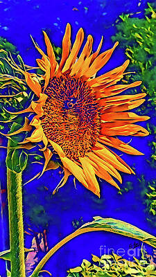 Wall Art featuring the digital art Can You SEE The Bumble Bee by Eileen Kelly