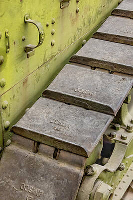Rustic Tank Tracks Wall Art