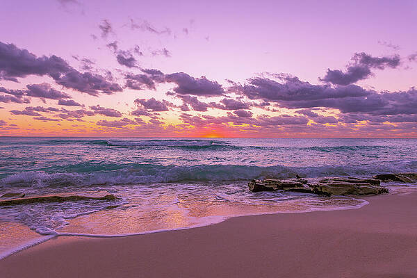 Sunset Wall Art featuring the photograph Cancun Sunrise by Nova Rae
