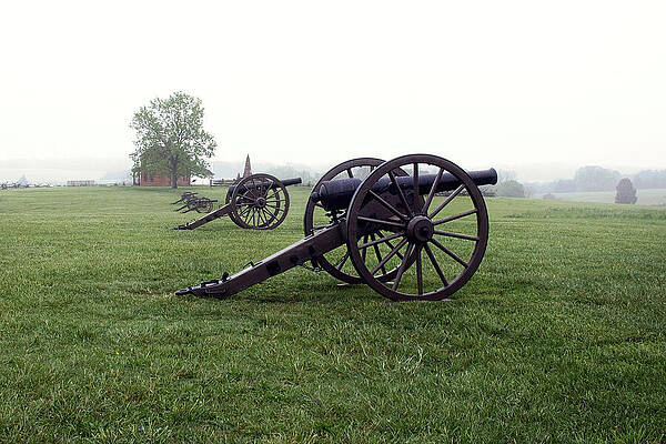 Wall Art featuring the photograph Cannons In The Mist by American Landscapes