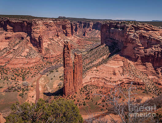 Arizona Wall Art featuring the photograph Canyon De Chelly - Spider Rock by Blake Webster