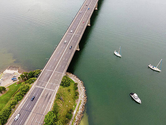 Natural Wall Art featuring the photograph Captain Cook Bridge No 1 by Andre Petrov
