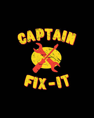 Captain Fix-it Print
