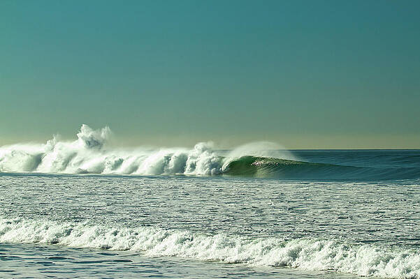 San Diego Wall Art featuring the photograph Cardiff Reef Big Surf Day by Waterdancer