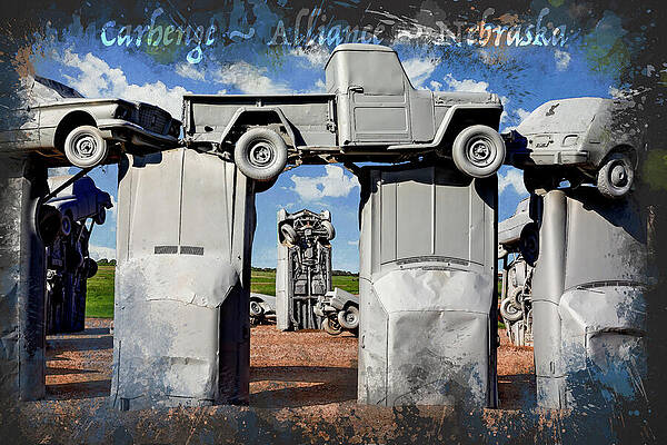 Carhenge in Alliance Nebraska Wall Art