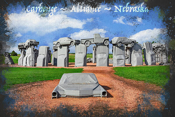 Carhenge in Nebraska Wall Art