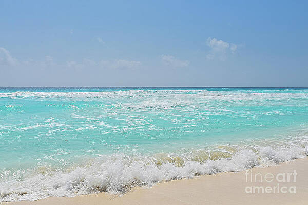 Cloud Photograph - Turquoise Caribbean Paradise by Abigail Diane Photography