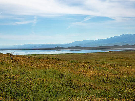 Wall Art featuring the photograph Carrizo Plain And Soda Lake by Joe Schofield