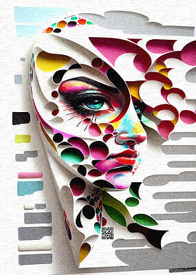 Wall Art featuring the digital art Carved Dreams by Rafael Salazar