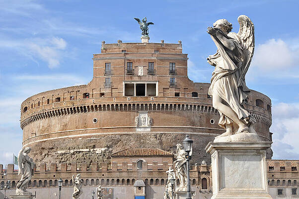 Wall Art featuring the photograph Castel Sant'Angelo by Rebecca Herranen