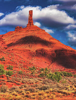 Unique Photograph - Castleton Tower, Utah - Vertical by Abbie Warnock