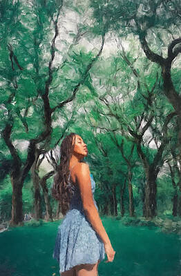 Louisiana Wall Art featuring the painting Catching Rays by Gary Arnold