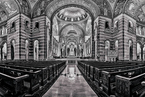 Grand Cathedral Interior Photograph