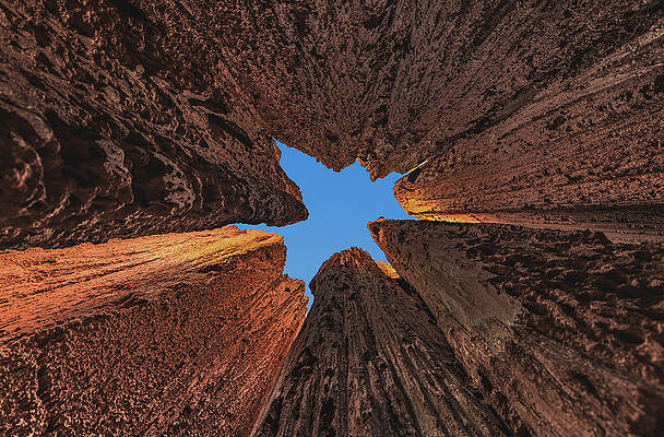 Park Photograph - Cathedral Gorge Sky Star, Nevada by Abbie Warnock