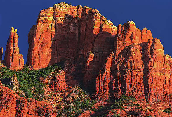 Utah Photograph - Cathedral Rock Close Up 2 - Sedona, Arizona by Abbie Warnock