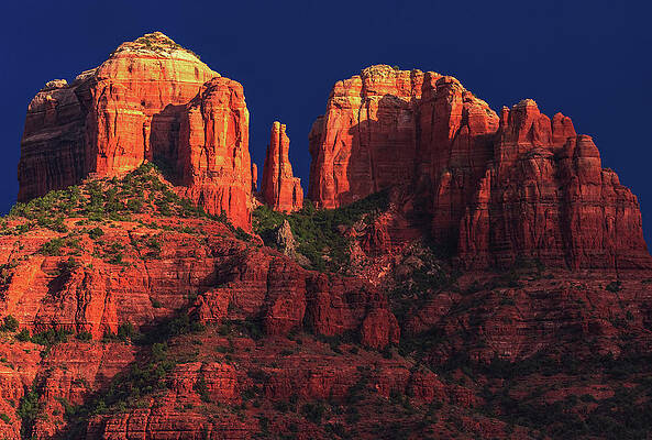 Utah Photograph - Cathedral Rock Close Up 3 - Sedona, Arizona by Abbie Warnock