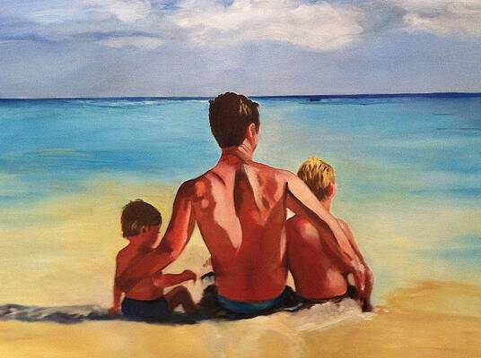 Painting - Cayman Holiday by Juliette Becker