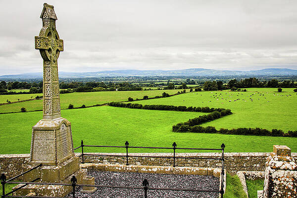 Rock Wall Art featuring the photograph Celtic Cross by Craig A Walker