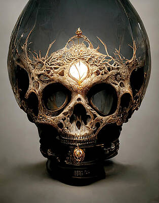 Ceremonial Orb Of The Mystics by Ron Weathers