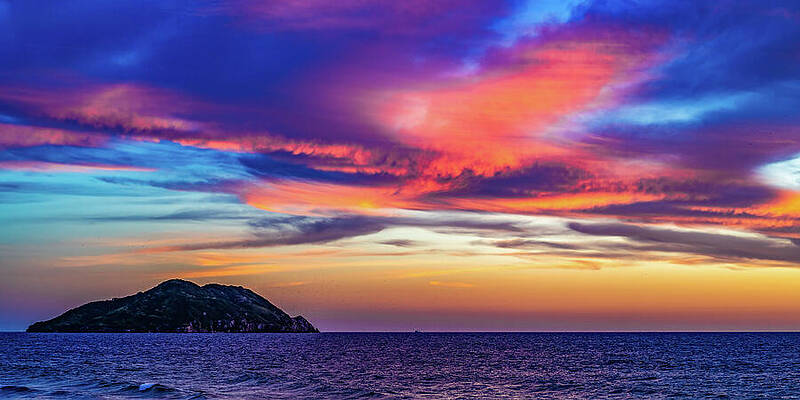 Sunset Wall Art featuring the photograph Cerritos Sunsets Mazatlan Mexico by Tommy Farnsworth