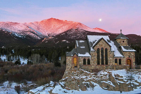 Wall Art featuring the photograph Chapel Sunrise by Sunniye Buesing