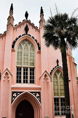Tree Wall Art featuring the photograph Charleston Church by La Dolce Vita