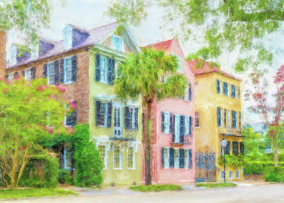 Charleston Row-1 Print