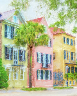 Charleston Row-2 Print