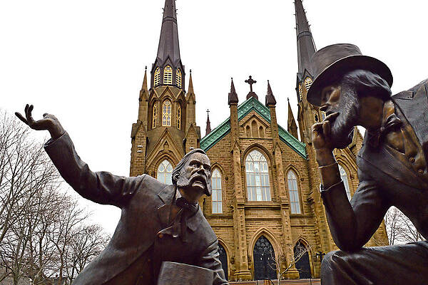 Architecture Wall Art featuring the photograph Charlottetown Debate - Prince Edward Island, Canada by KJ Swan