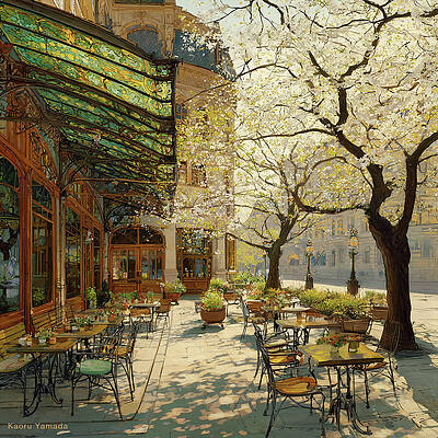 S. Valuente テクスチャーアート 絵画 Spring Wall Art for Sale by Kaoru Yamada