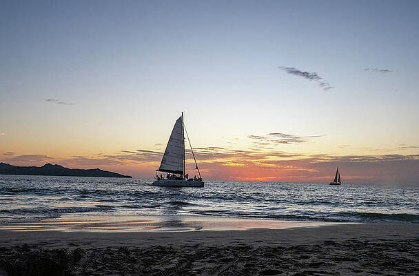 Wall Art featuring the photograph Chasing The Sun by Joe Schofield