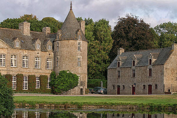 Wall Art featuring the photograph Chateau De Tocqueville 2 by Lisa Chorny