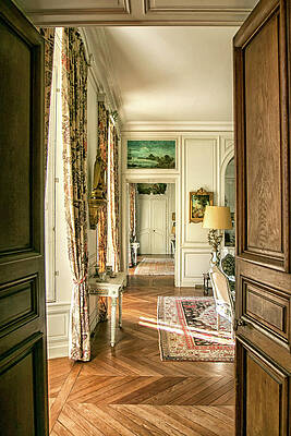 Wall Art featuring the photograph Chateau De Tocqueville 5 by Lisa Chorny