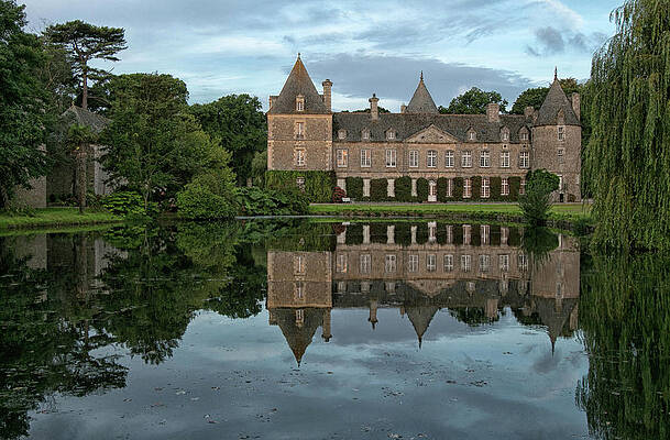 Wall Art featuring the photograph Chateau De Tocqueville by Lisa Chorny