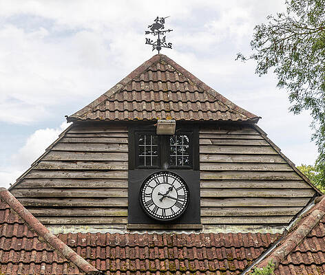 Wall Art featuring the photograph Chawton Village Hall by Shirley Mitchell