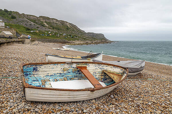 Wall Art featuring the photograph Chesil Beach by Shirley Mitchell