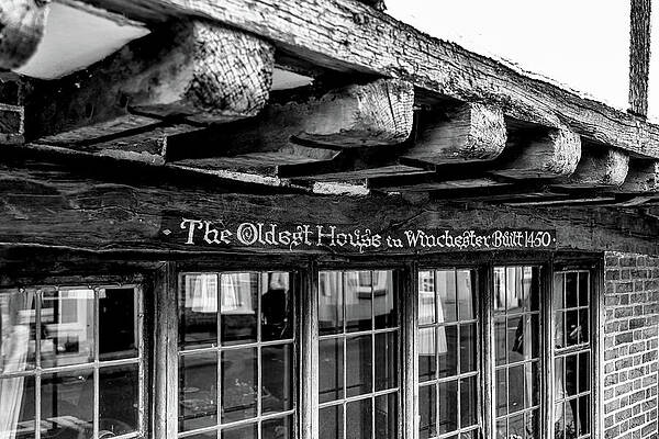 Historic Oldest House in Winchester Wall Art