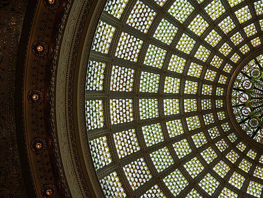 Chicago Photograph - Chicago Cultural Center by Shankar Adiseshan
