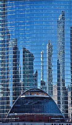 Reflection Photograph - Chicago Reflections by Steven Ralser
