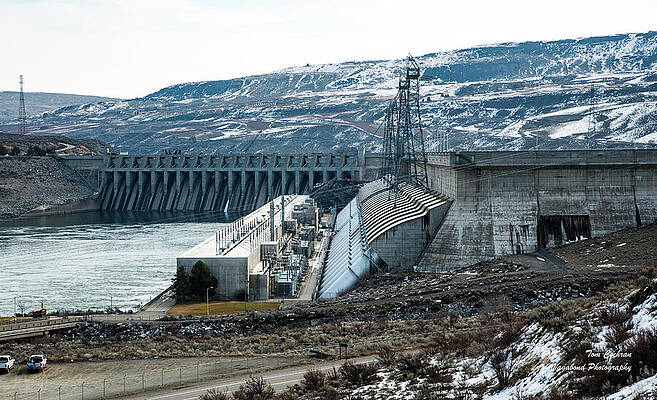 Spring Photograph - Chief Joseph Dam In Early Spring by Tom Cochran