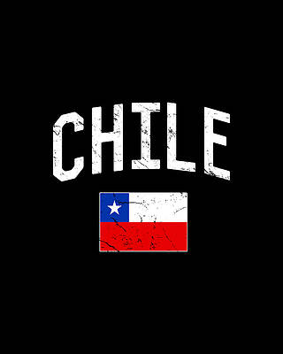 Humor Wall Art featuring the digital art Chile Flag by Flippin Sweet Gear