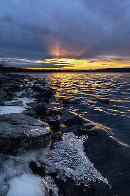 Sunset Wall Art featuring the photograph Chill Sunset by Todd Wilkinson