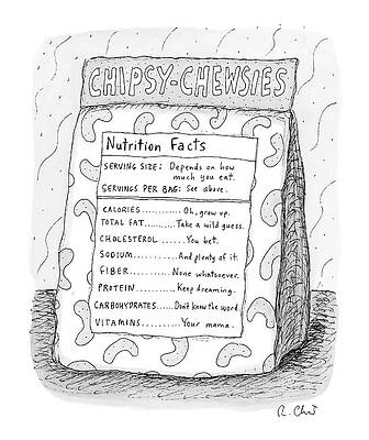 Chipsy Chewsies Satirical Bag Wall Art